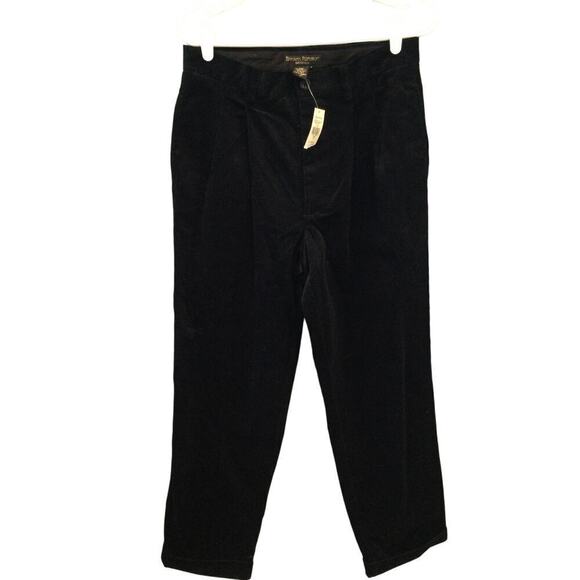 Banana Republic Mens Smithfield Corduroy Pants Size 32R 32 NEW Black Grandpa Y2K - Picture 6 of 11